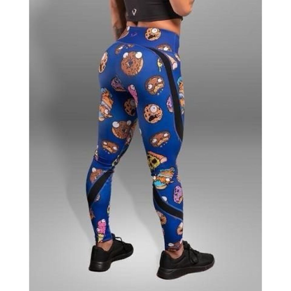 Violate the Dress Code Limited Edition Rare HTF Snack Leggings Size Small
